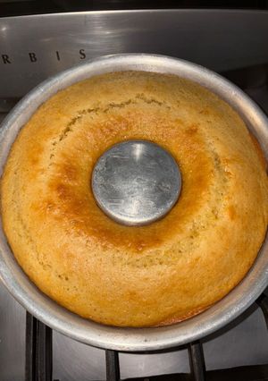 Una foto de Budín de mermelada de naranja 🍊