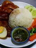 ข้าวหน้าไก่ตุ๋น