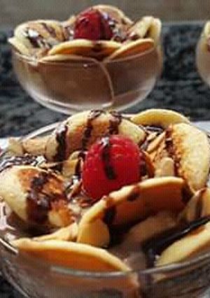 صورة لوصفة تحلية البان كيك الراقية اللذيذة