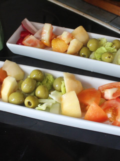 Una foto de Ensalada de rábanos y manzana con aceite de aguacate