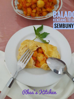 Foto resep Balado Kentang Telur Sembunyi