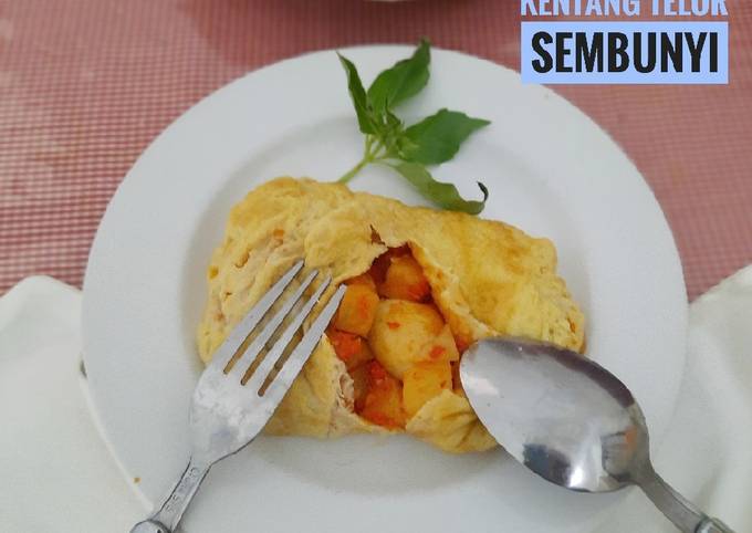 Balado Kentang Telur Sembunyi