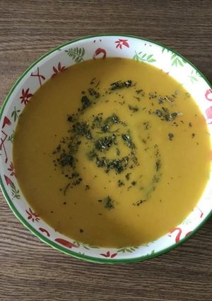 Una foto de Sopa de col