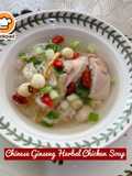 👩‍🍳Chinese Ginseng Herbal Chicken Soup