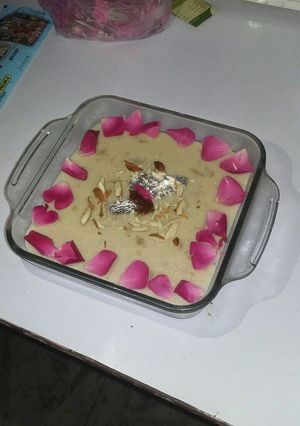 पैन की फिरनी (Pan ki firni recipe in hindi) रेसिपी मुख्य फोटो