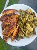 Lazy Girl Grilled Chicken & Broccoli