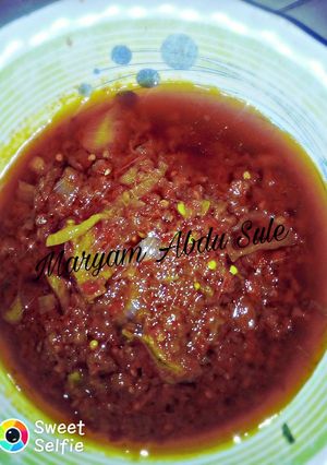 A picture of Easy Red Soup Recipe.