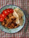 Nasi goreng sosis