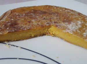 Una foto de Torta de auyama en estufa