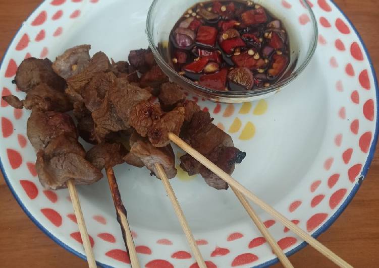 Sate Kambing Kenyal