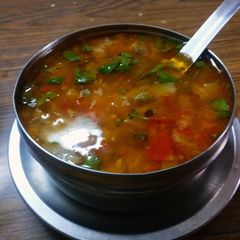 A picture of Soup during the fast.