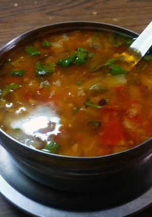 A picture of Soup during the fast.