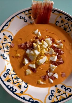 Una foto de Salmorejo cordobés