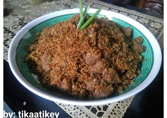 Resep: Serundeng Daging Anti Gagal