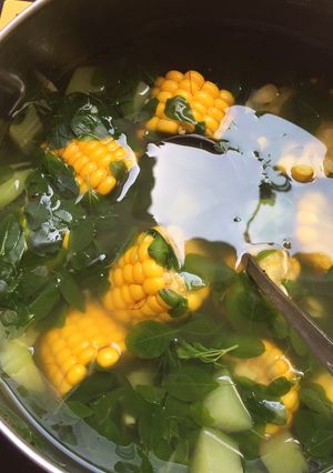 Foto resep Sayur bening daun kelor