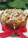 Pan Dulce Navideño de Avena, sin Huevo, sin Manteca, sin Harina, Saludable y Vegano