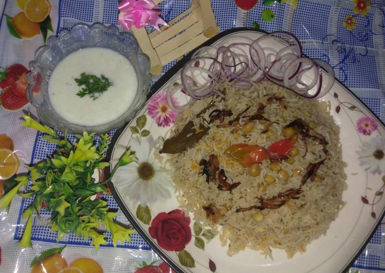 Recipe of Quick Chana Pulao Cooking Basics for Beginners
