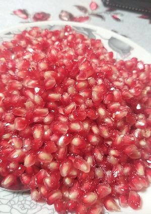 صورة لوصفة رمان 😋😍 مممم 😋😋