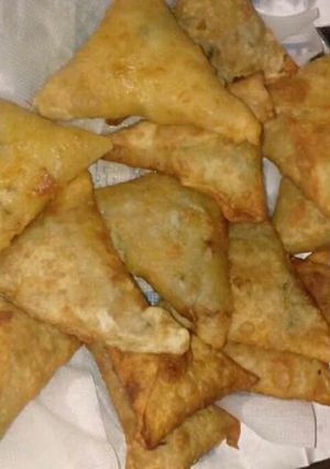 A picture of Beef Samosa.