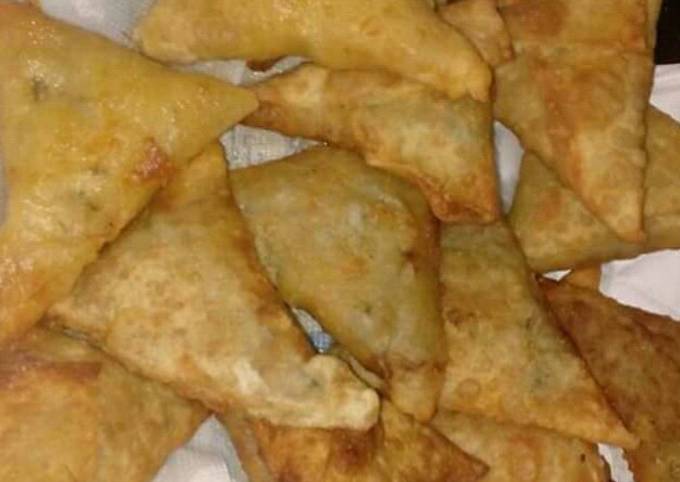 Recipe of Homemade Beef Samosa