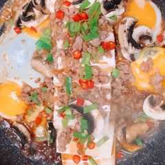 รูปของ Pork with silken tofu