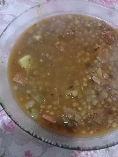 Una foto de Guiso de lentejas