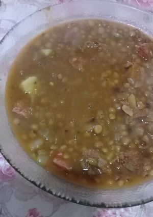 Una foto de Guiso de lentejas