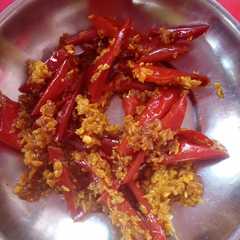 રાયતાં લાલ મરચા (Raita Red Marcha Recipe In Gujarati)-レシピのメイン写真
