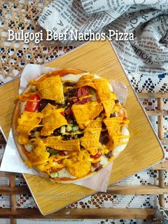 Gambar Bulgogi Beef Nachos Pizza