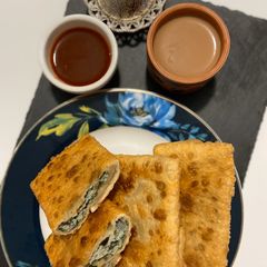 A picture of Mughlai Paratha.