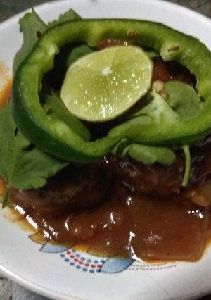 A picture of Fish Manchurian.