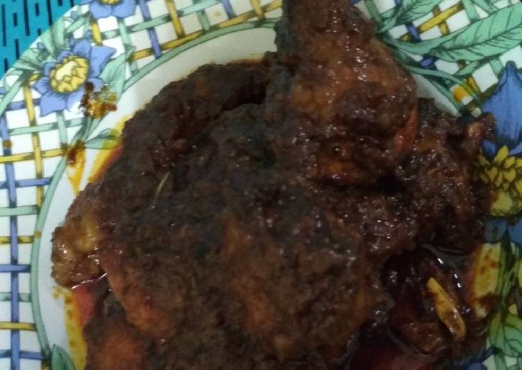 Cara mudah Membuat Rendang ayam yang sempurna