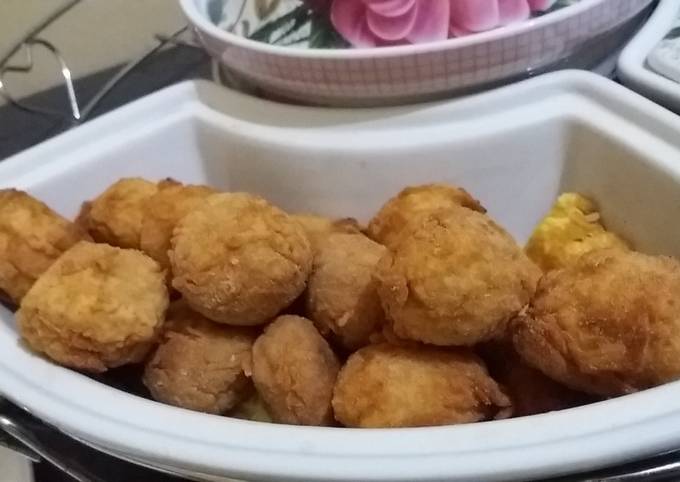 Cara Membuat Bakso Tempe Kornet kriuk 😍 yang Bisa Manjain Lidah