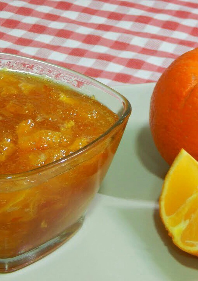Una foto de Mermelada casera de naranja con edulcorante 🍊