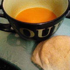A picture of Simple tomato 🍅 soup.