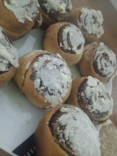 Una foto de Rolls de canela glaseados