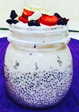 Foto resep Chia Seed Pudding Oat Fresh