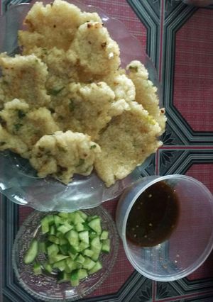 Foto resep Cireng nasi bumbu rujak