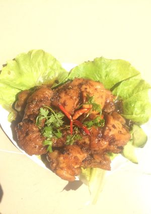 Hình của món Gà kho CoCa.