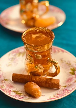 عکسی از دستور دمنوش شادي و رفع كسالت
