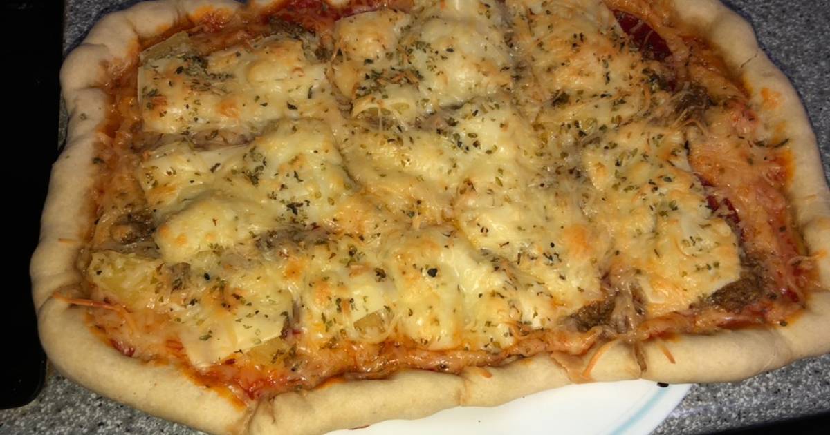 4 recetas muy ricas de masa de pizza sin reposo compartidas por cocineros  caseros- Cookpad