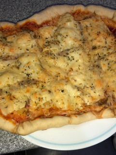 Una foto de Pizza casera completamente masa fácil y sin apenas reposo