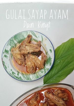 Foto resep Gulai Sayap Ayam Daun Kunyit