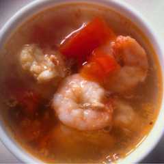 รูปของ Tomato Prawn Tomyam