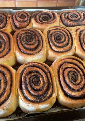 Kakaós csiga Nagymamám receptje alapján recept fotója