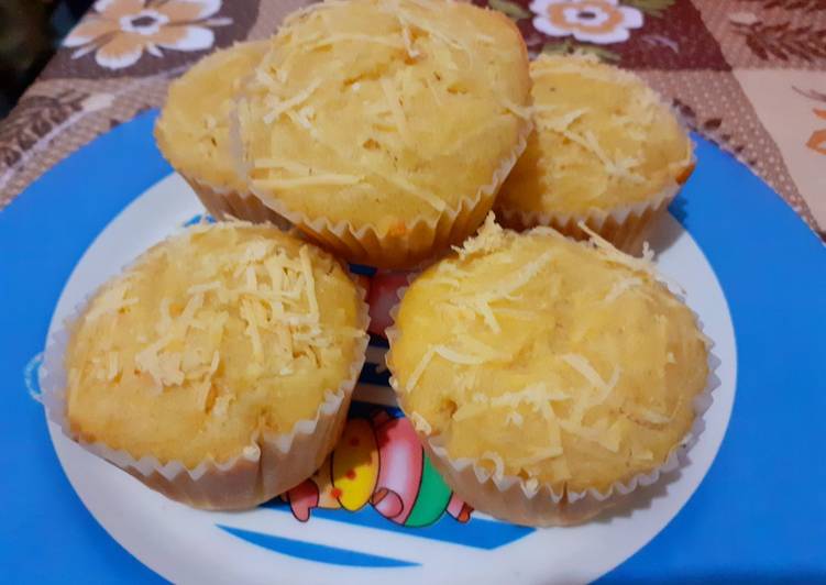 Cup cake tempe keju