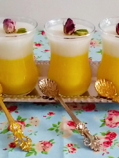 عکسی از دستور فرنی ساده و زعفرونی