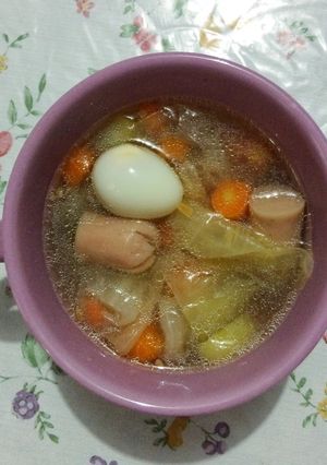 Foto resep Sop Minyak Bawang Putih