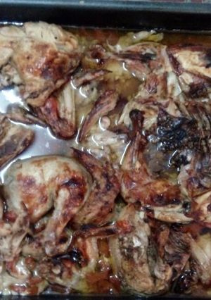 صورة لوصفة دجاج مشوي بالفرن