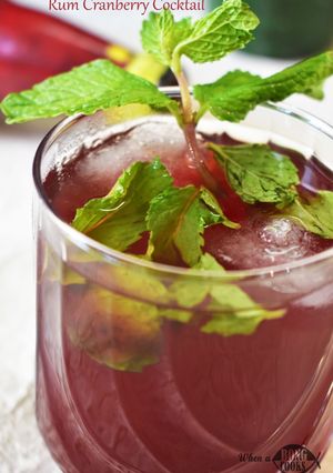 A picture of Rum Cranberry Cocktail.